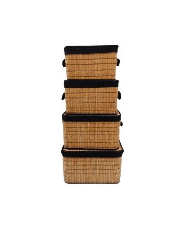 Canasto de Bamboo Set x 4 Cod.234736