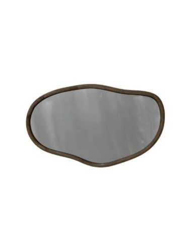 Espejo Marco madera natural lustrada 85x50 cm Cod.250106