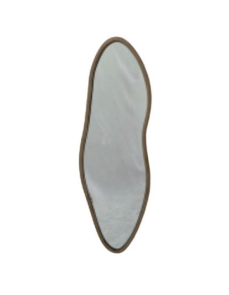 Espejo Marco madera natural lustrada 40x120 cm Cod.250116